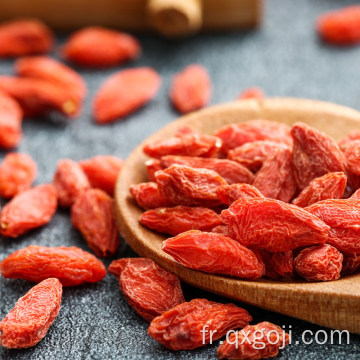 Baies de goji rouges biologiques de qualité supérieure pour la santé